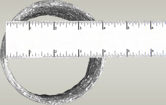 DryerFlex maintains its 4 inch diameter